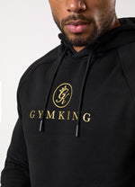 Gym King Pro Hood - Black/Gold