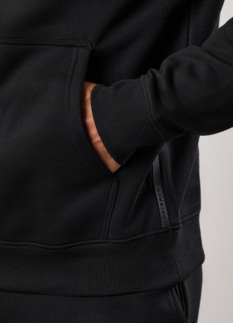 Gym King Pro Hood - Black/Gold