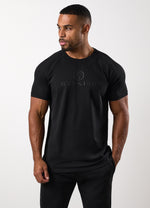 Gym King Pro Tee - Black/Black