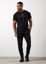 Gym King Pro Tee - Black/Gold