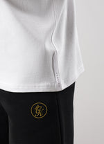 Gym King Pro Tee - White/Gold