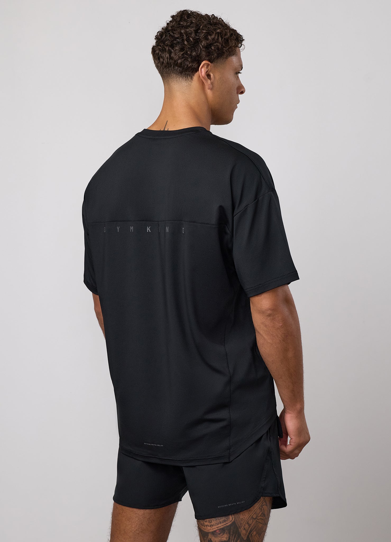 Gym King Purpose Tee - Black