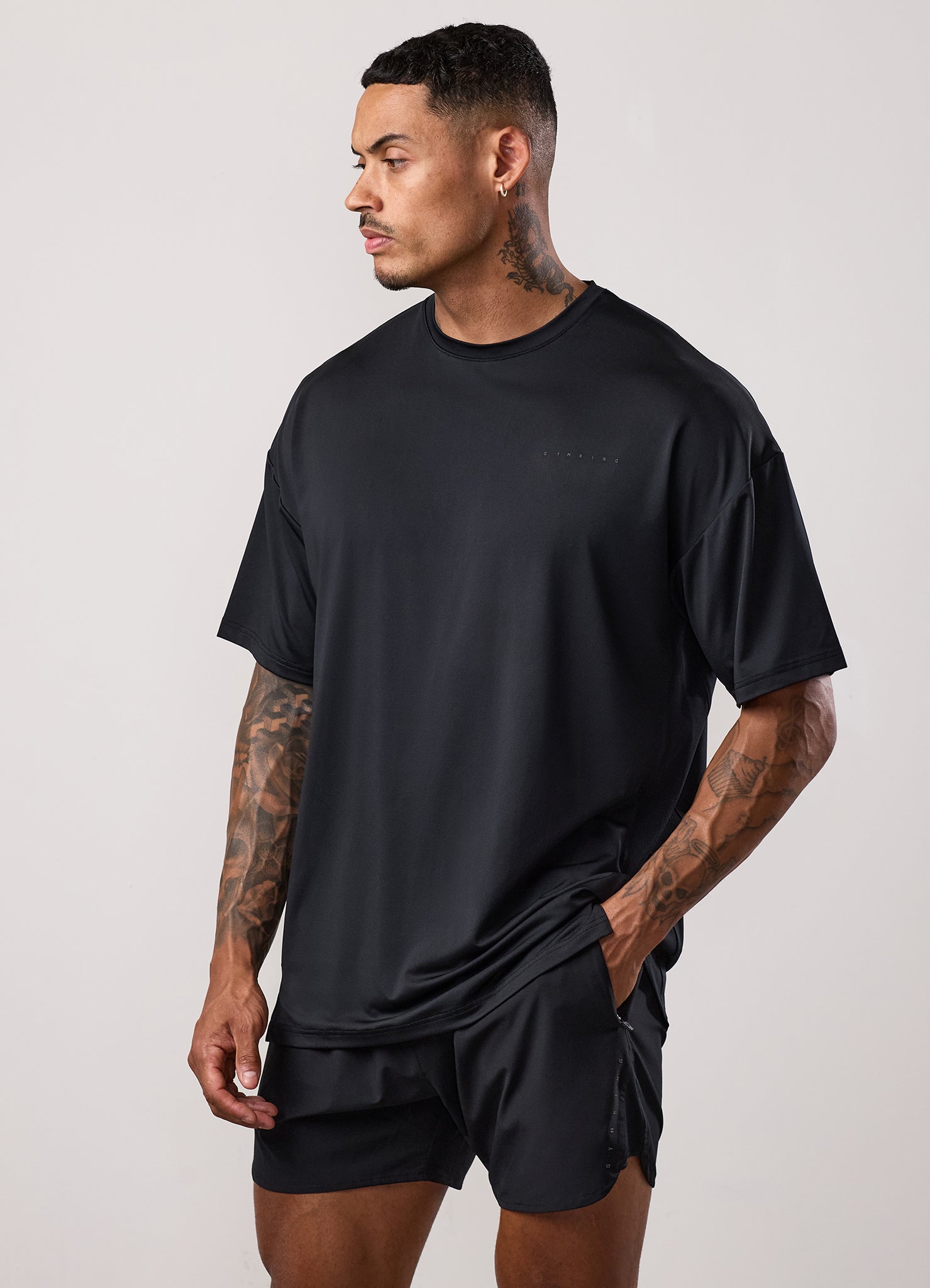 Gym King Purpose Tee - Black