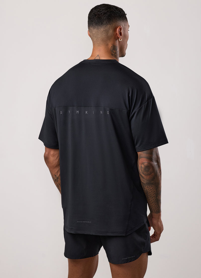 Gym King Purpose Tee - Black