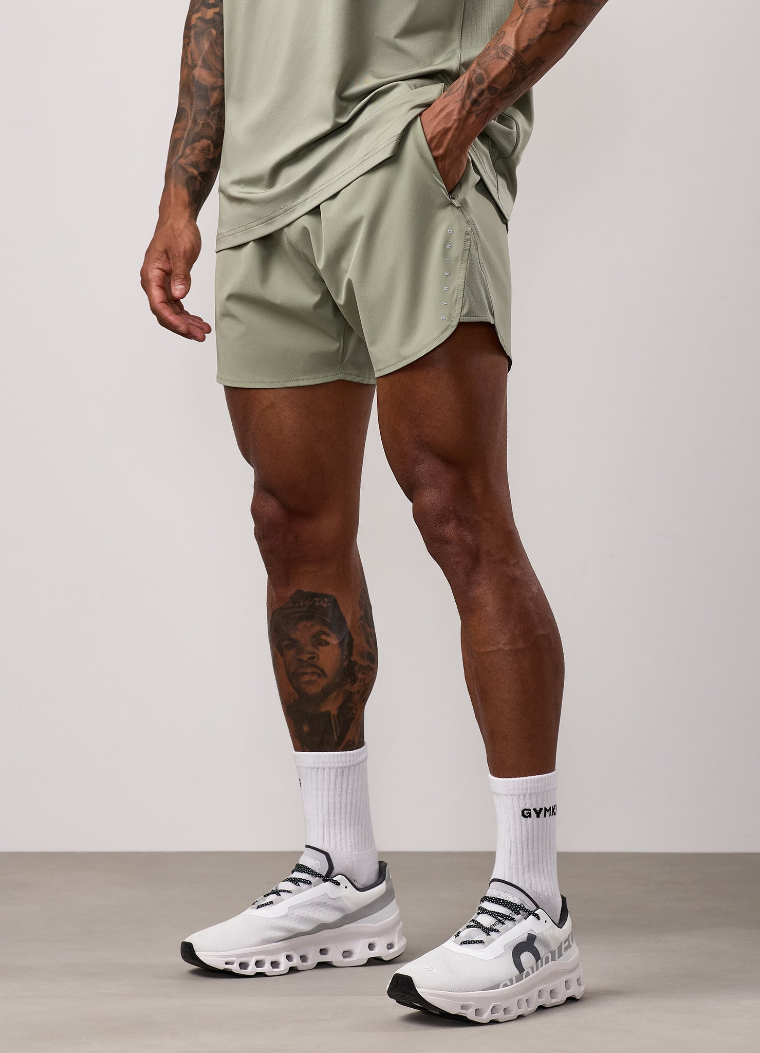 Gym King Purpose Short - Soft Khaki