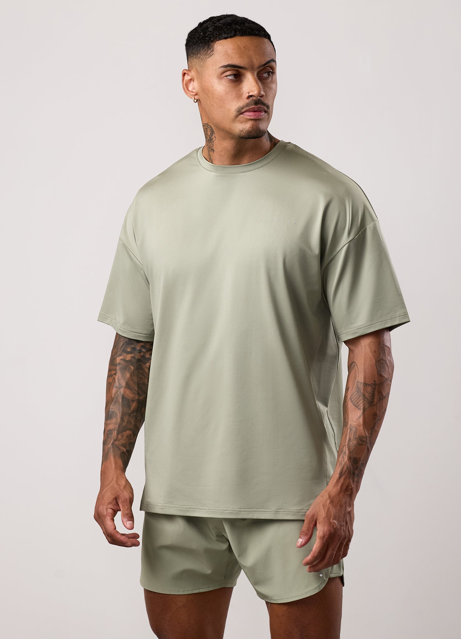 Gym King Purpose Tee - Soft Khaki