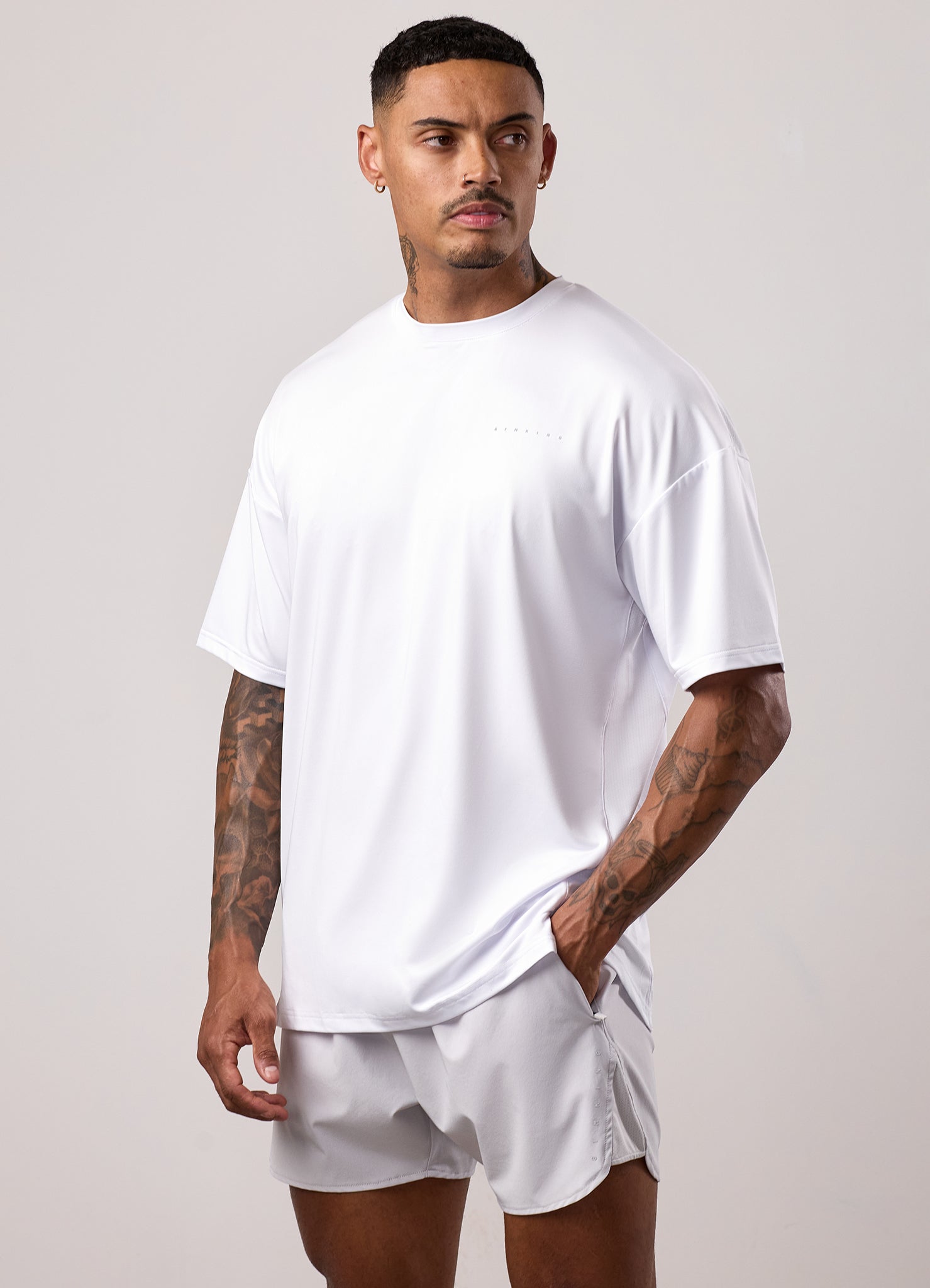 Gym King Purpose Tee - White