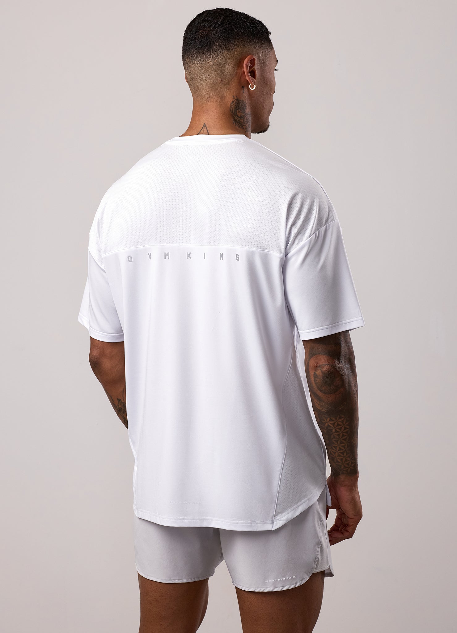 Gym King Purpose Tee - White