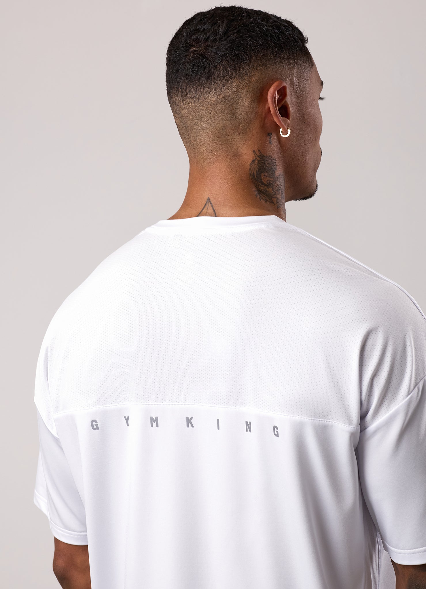 Gym King Purpose Tee - White