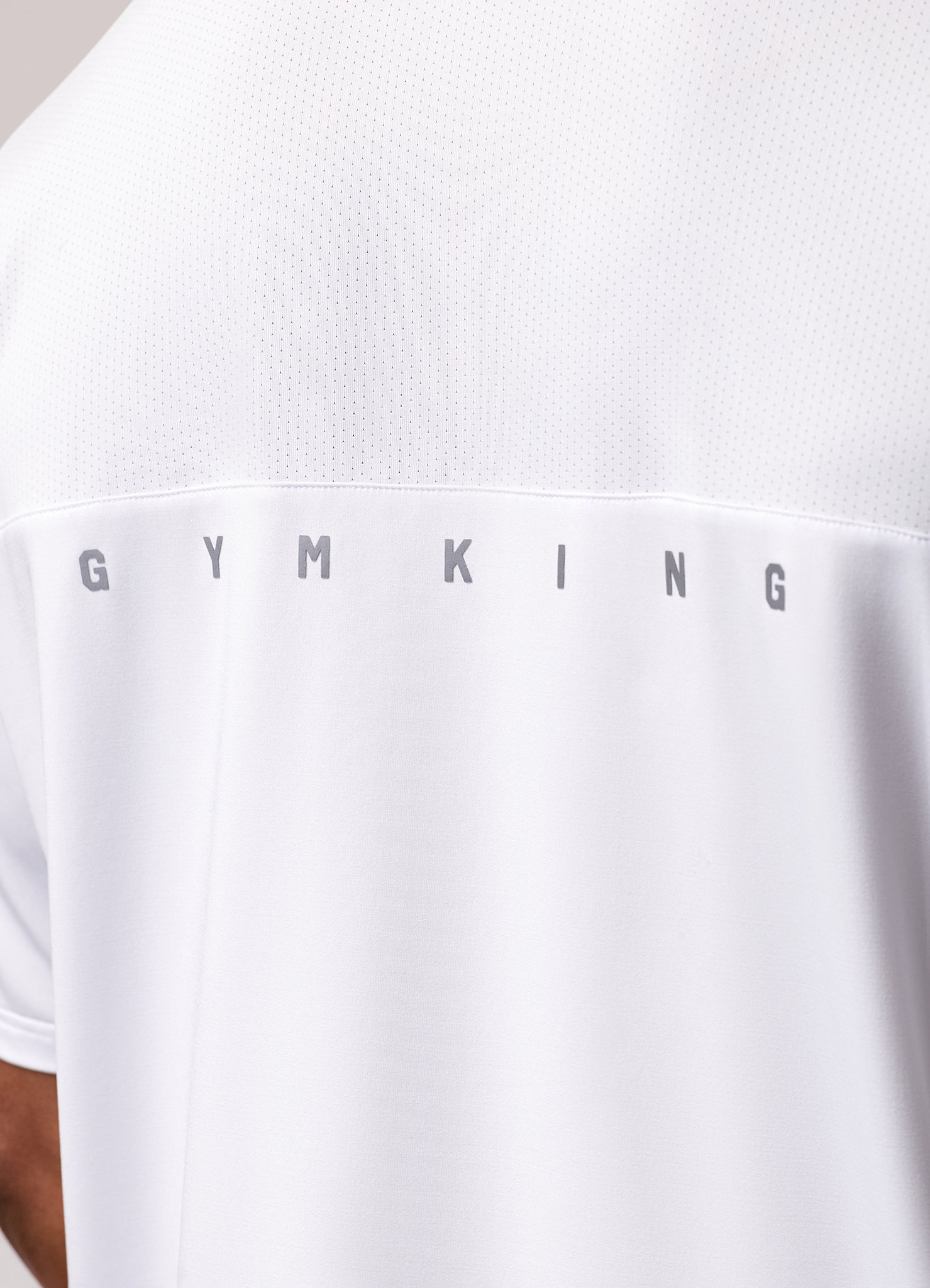 Gym King Purpose Tee - White