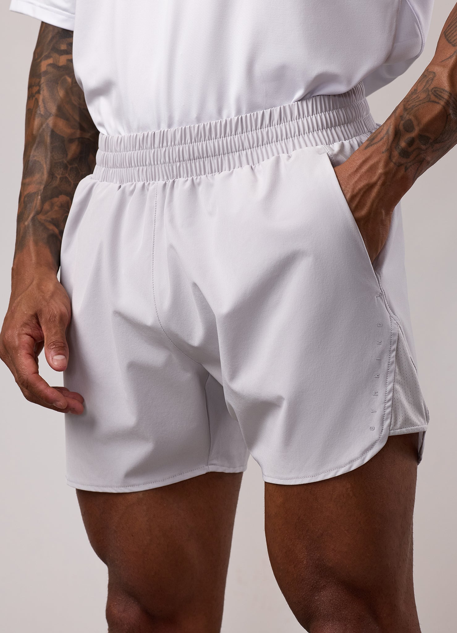 Gym King Purpose Short - Light Grey