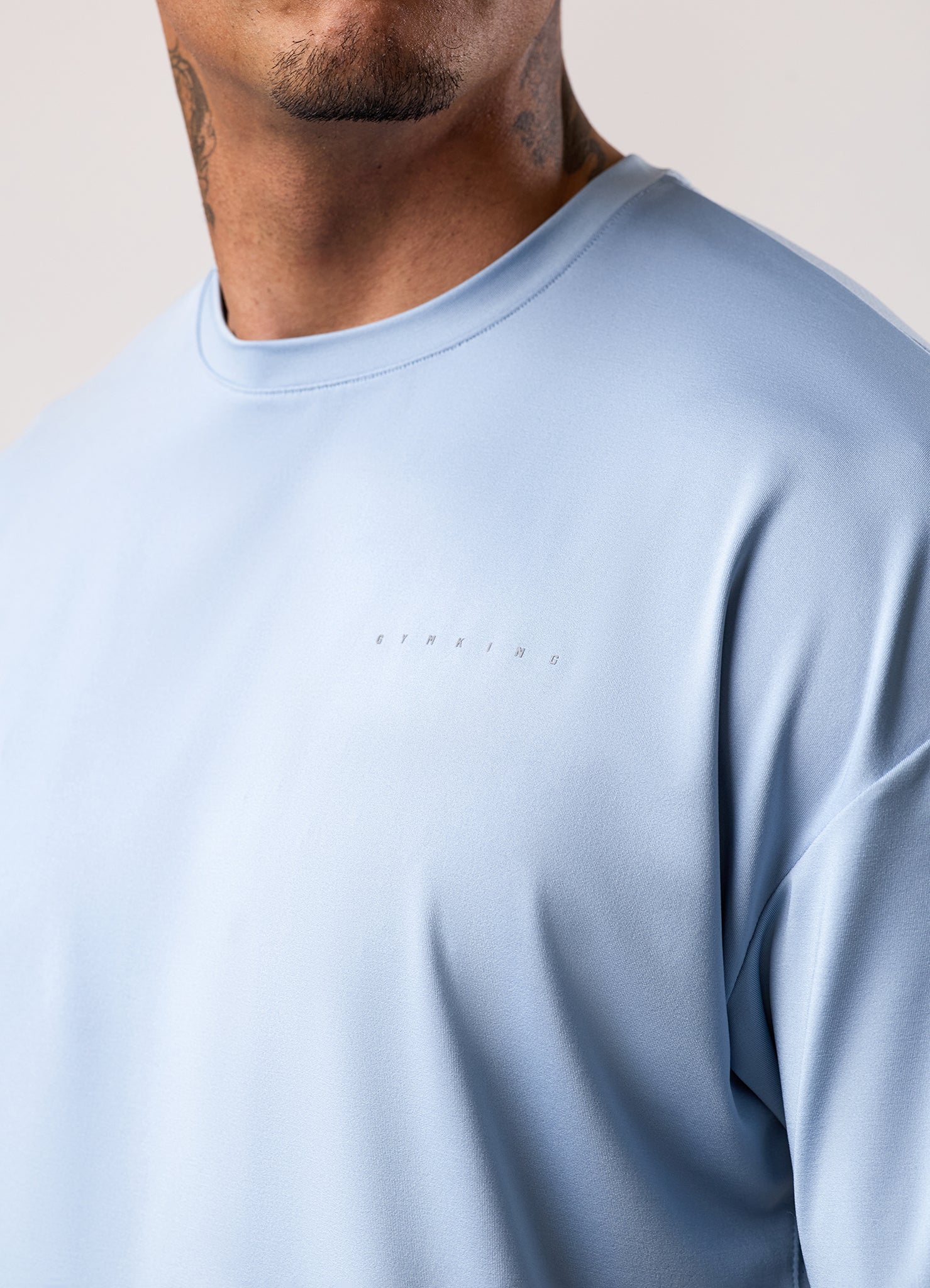 Gym King Purpose Tee - Dusk Blue
