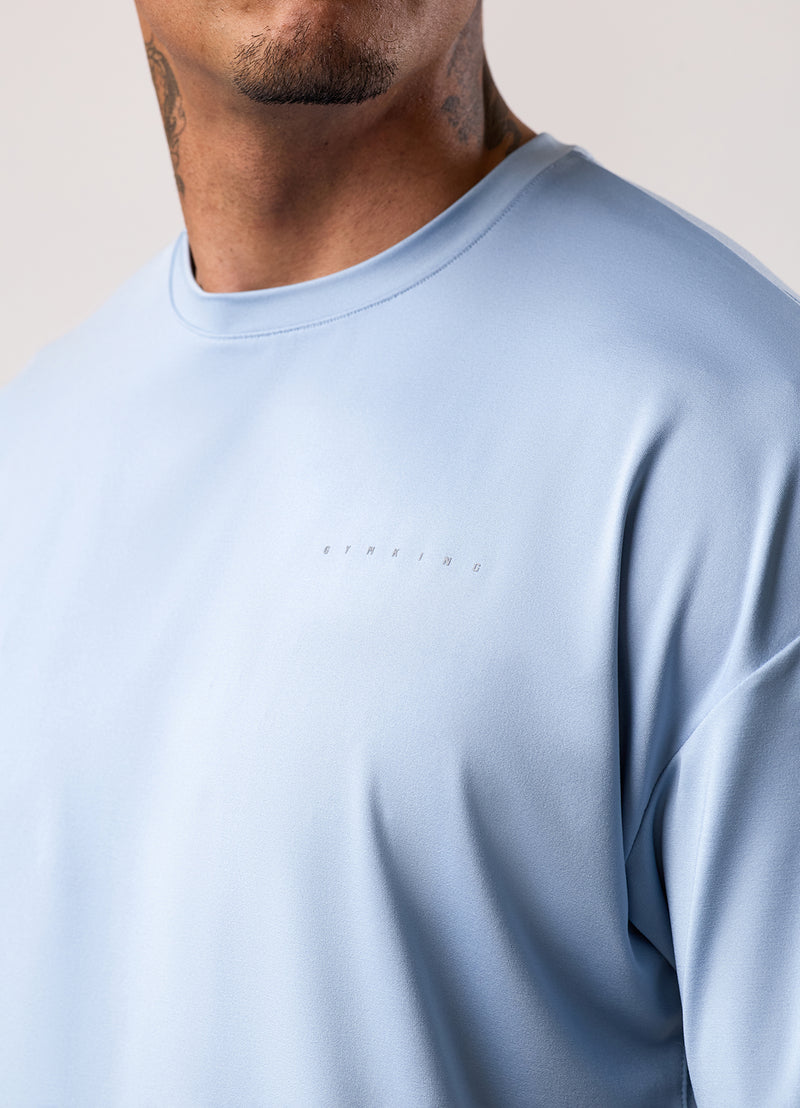 Gym King Purpose Tee - Dusk Blue