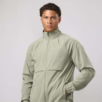 Gym King Purpose Tracksuit Top - Soft Khaki
