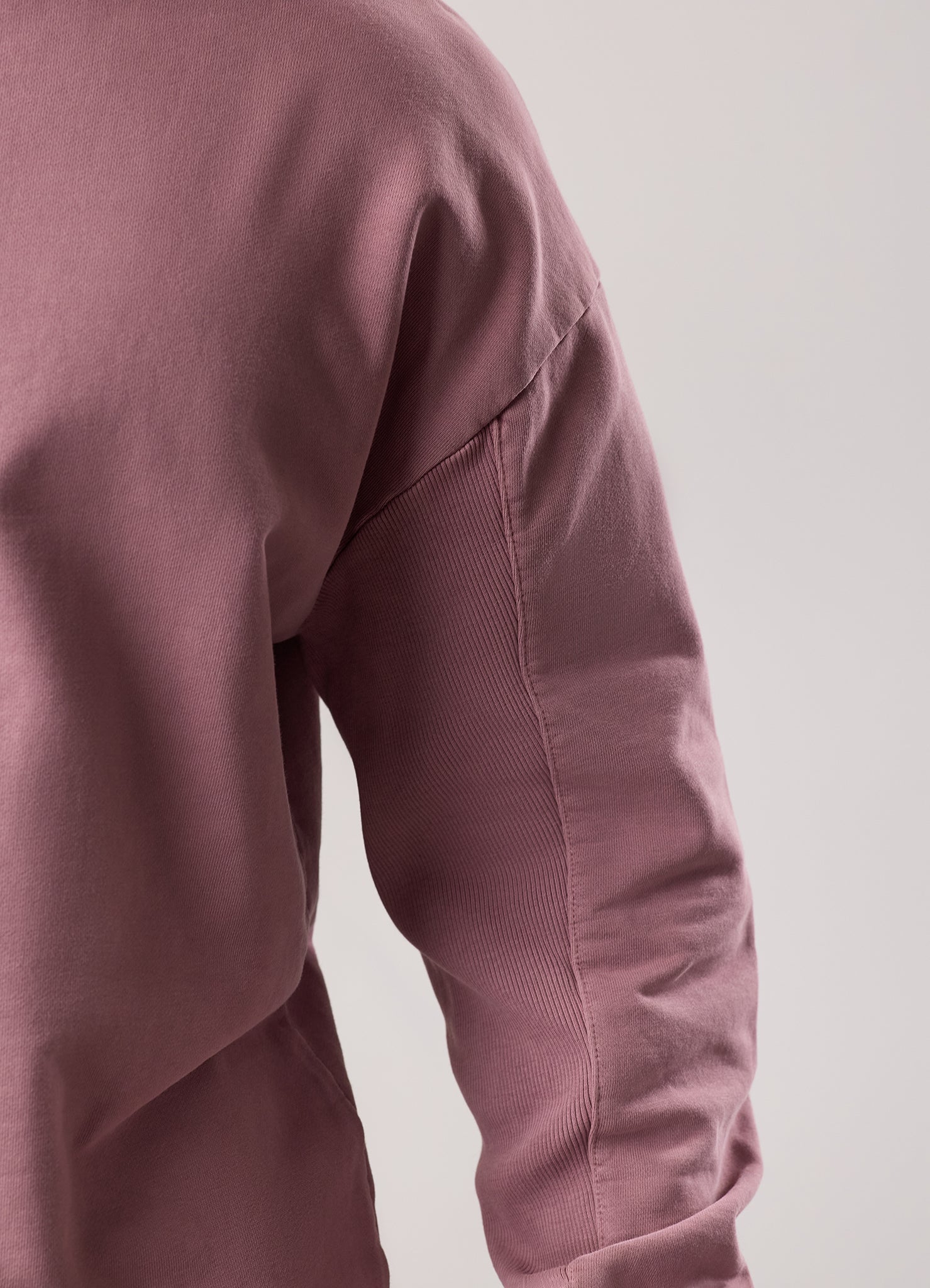 Gym King Purpose Washed Crew - Dusky Mauve
