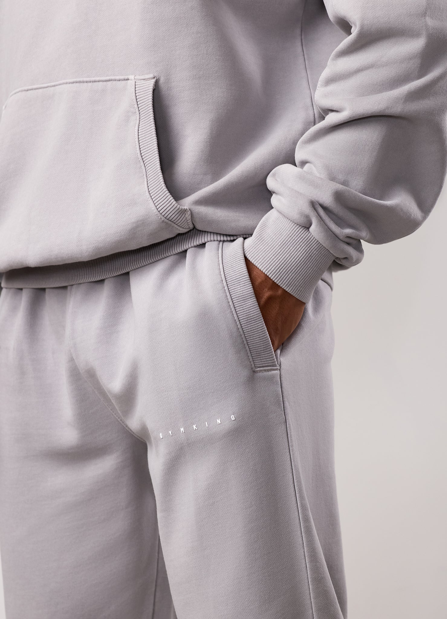 Gym King Purpose Washed Tracksuit - Urban Grey