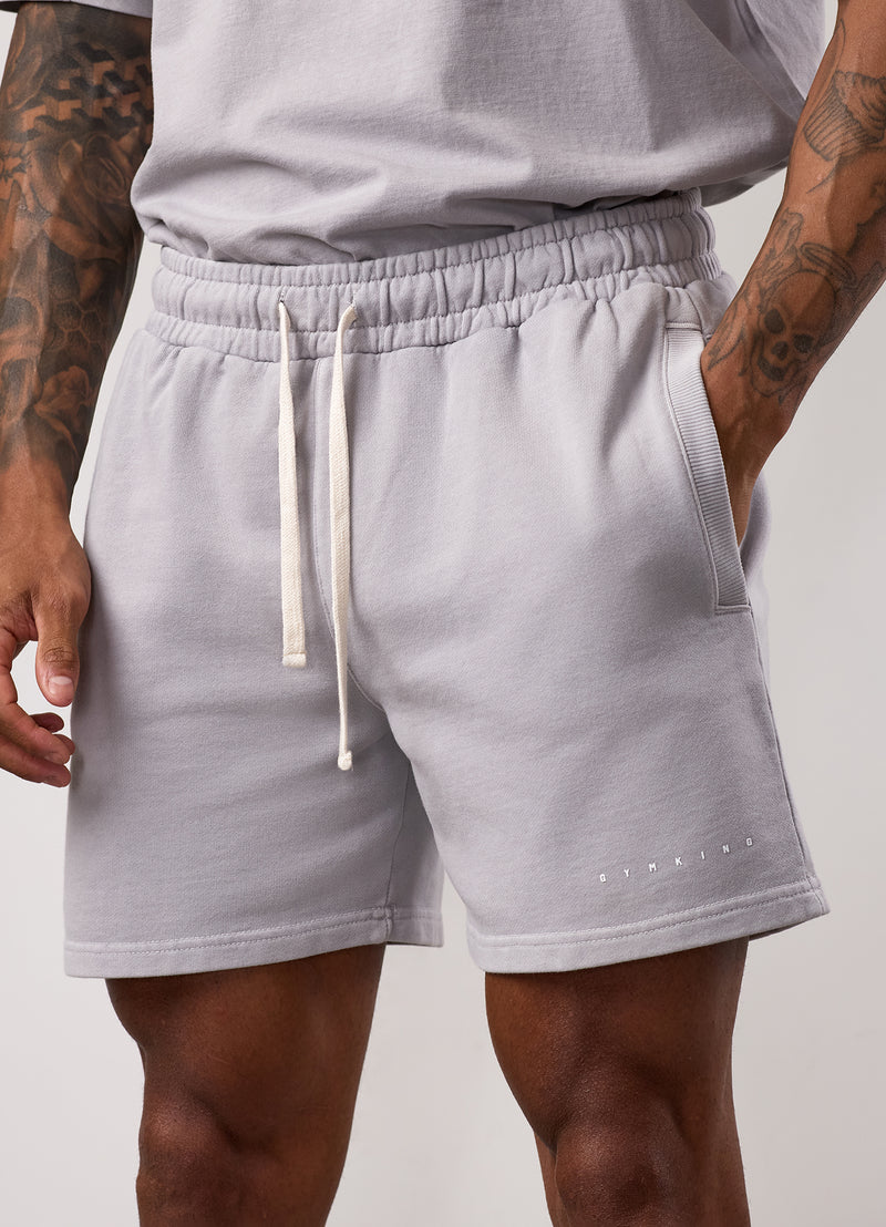 Gym King Purpose Washed Short - Urban Grey