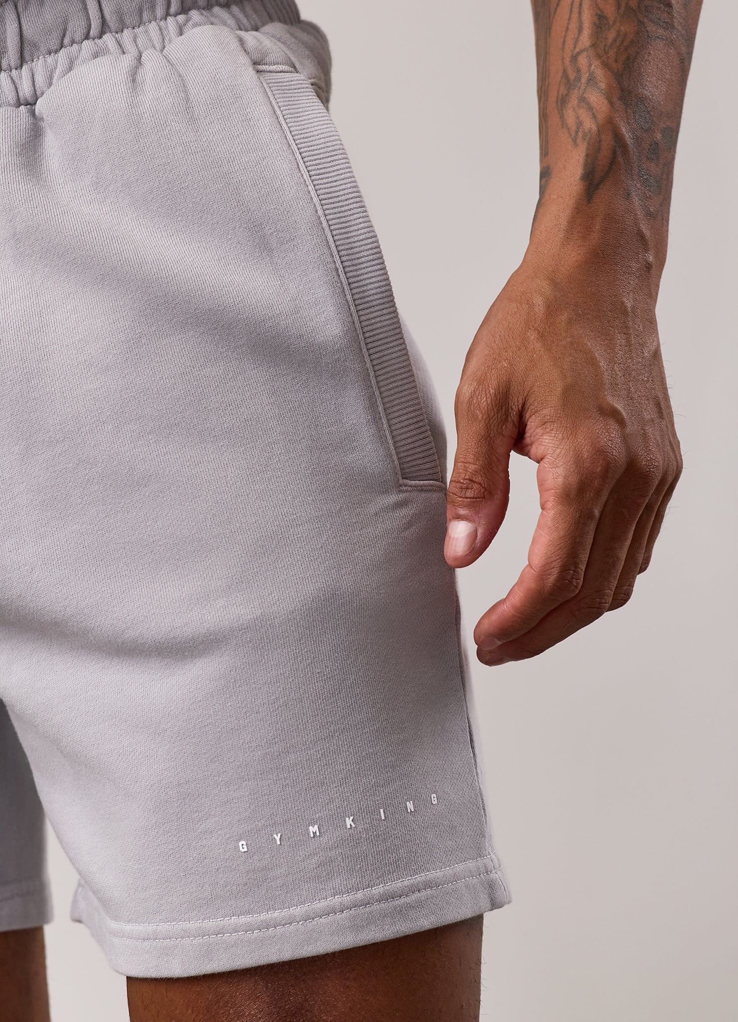 Gym King Purpose Washed Short - Urban Grey