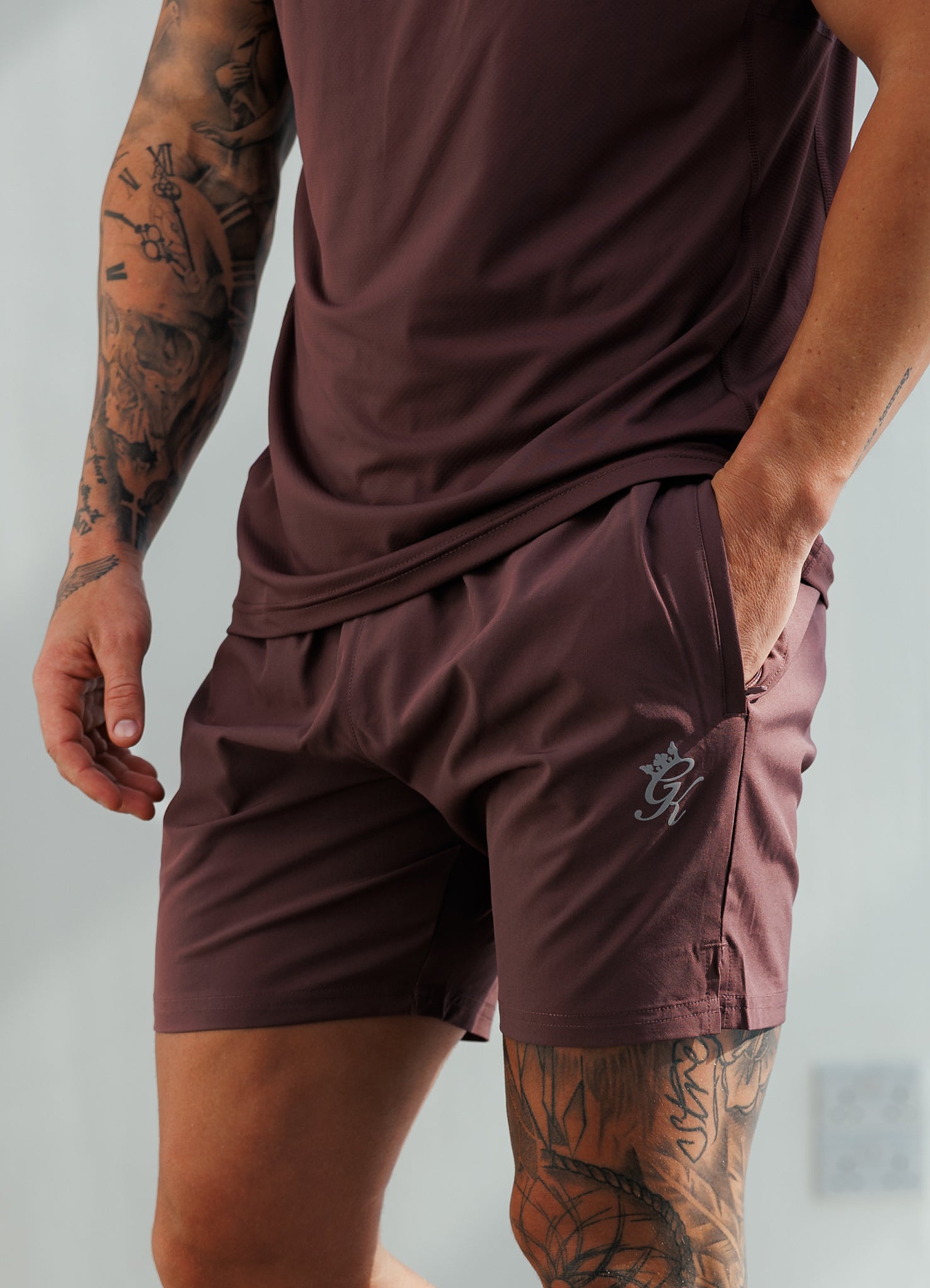Gym King Energy Short - 6” - Deep Plum