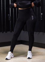 Gym King Reset Jersey Legging - Black thumbnail