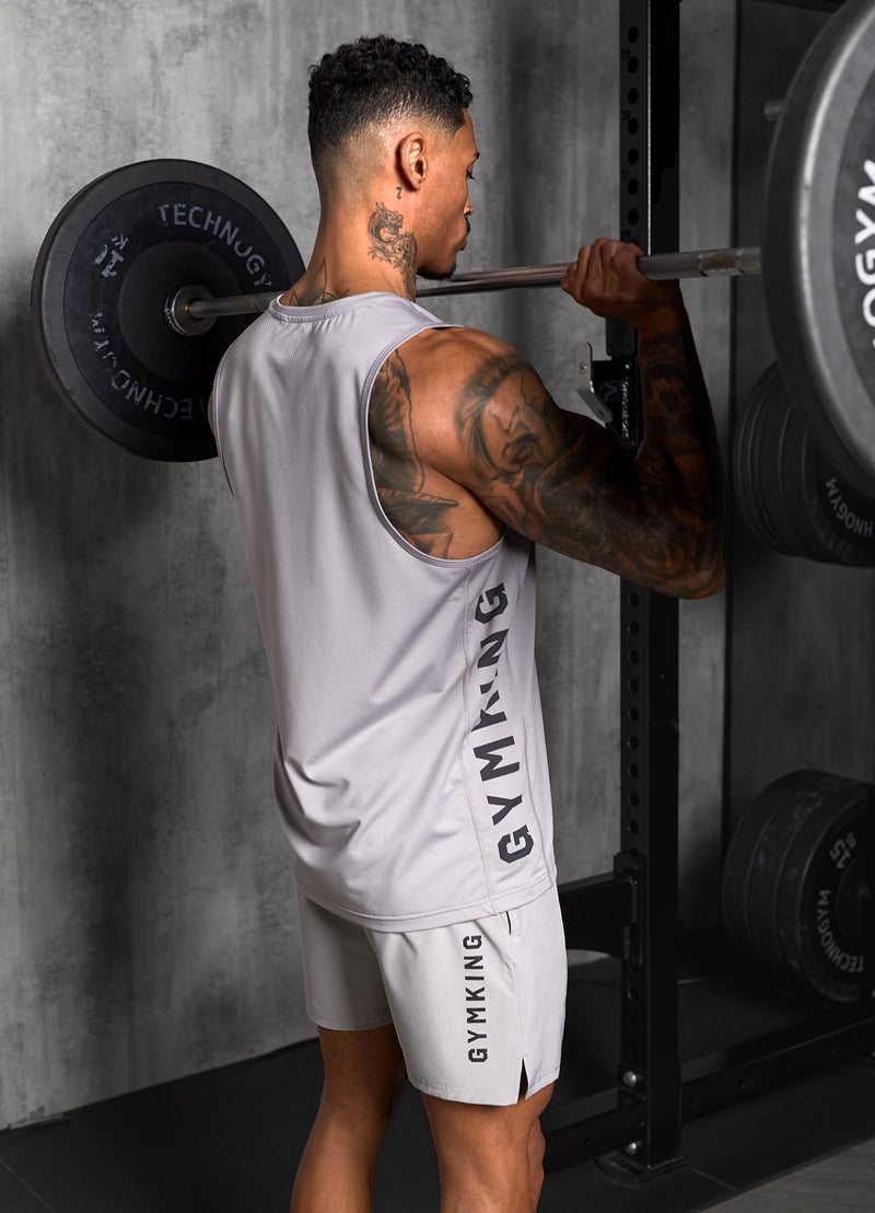 Gym King Training Division Vest - Shadow Grey