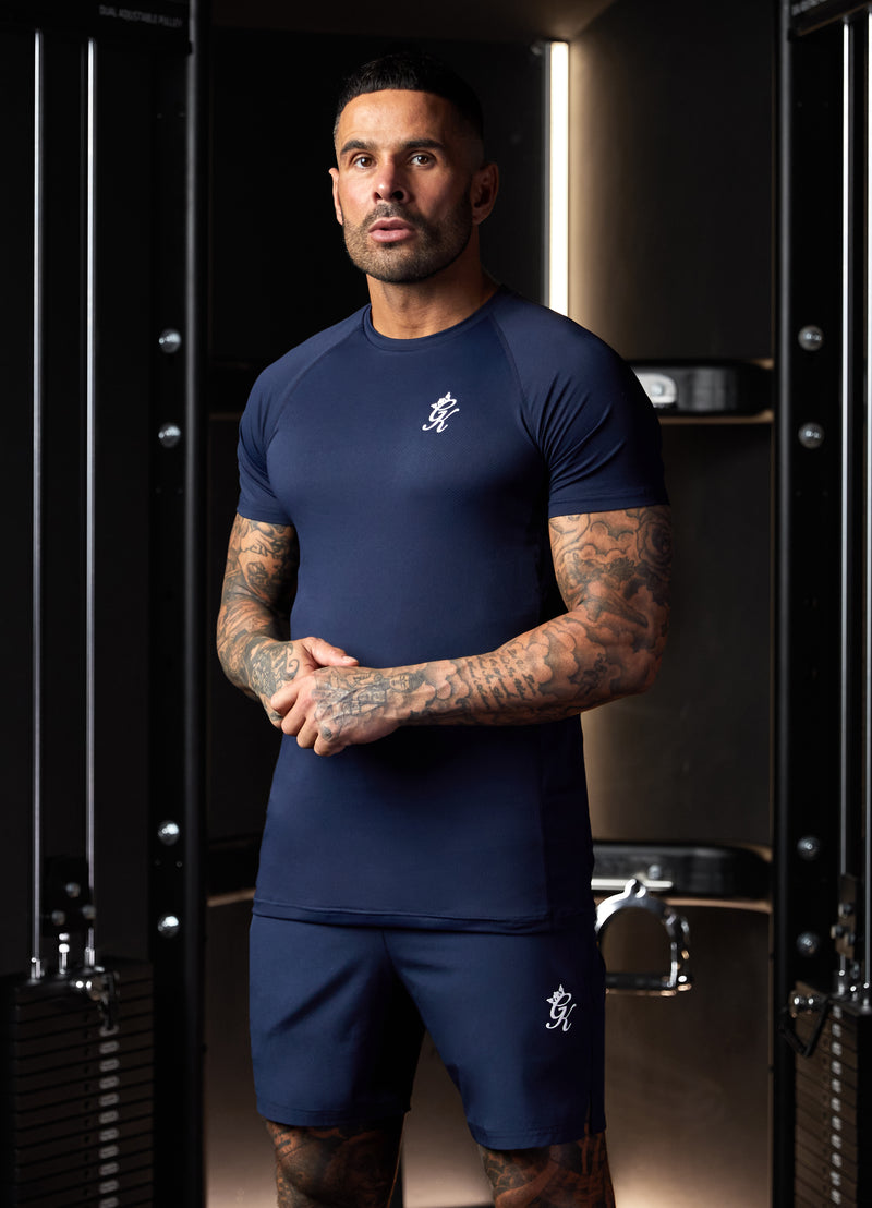 Gym King Energy Tee - Navy