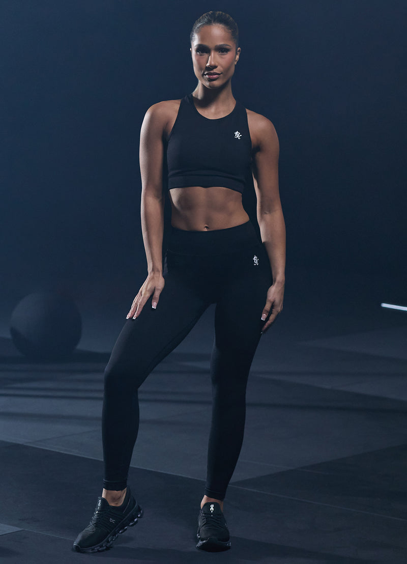 Gym King Elevate Seamless Legging - Black