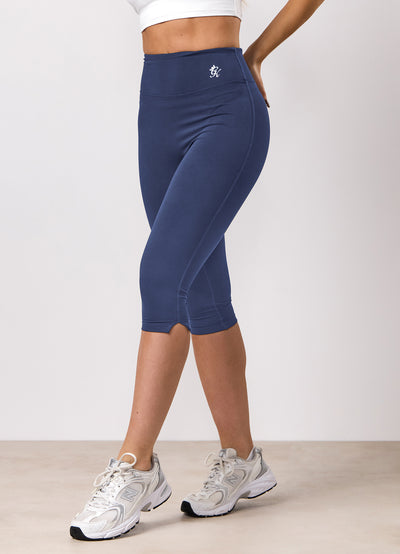 Gym King 365 Capri Legging - Slate Blue