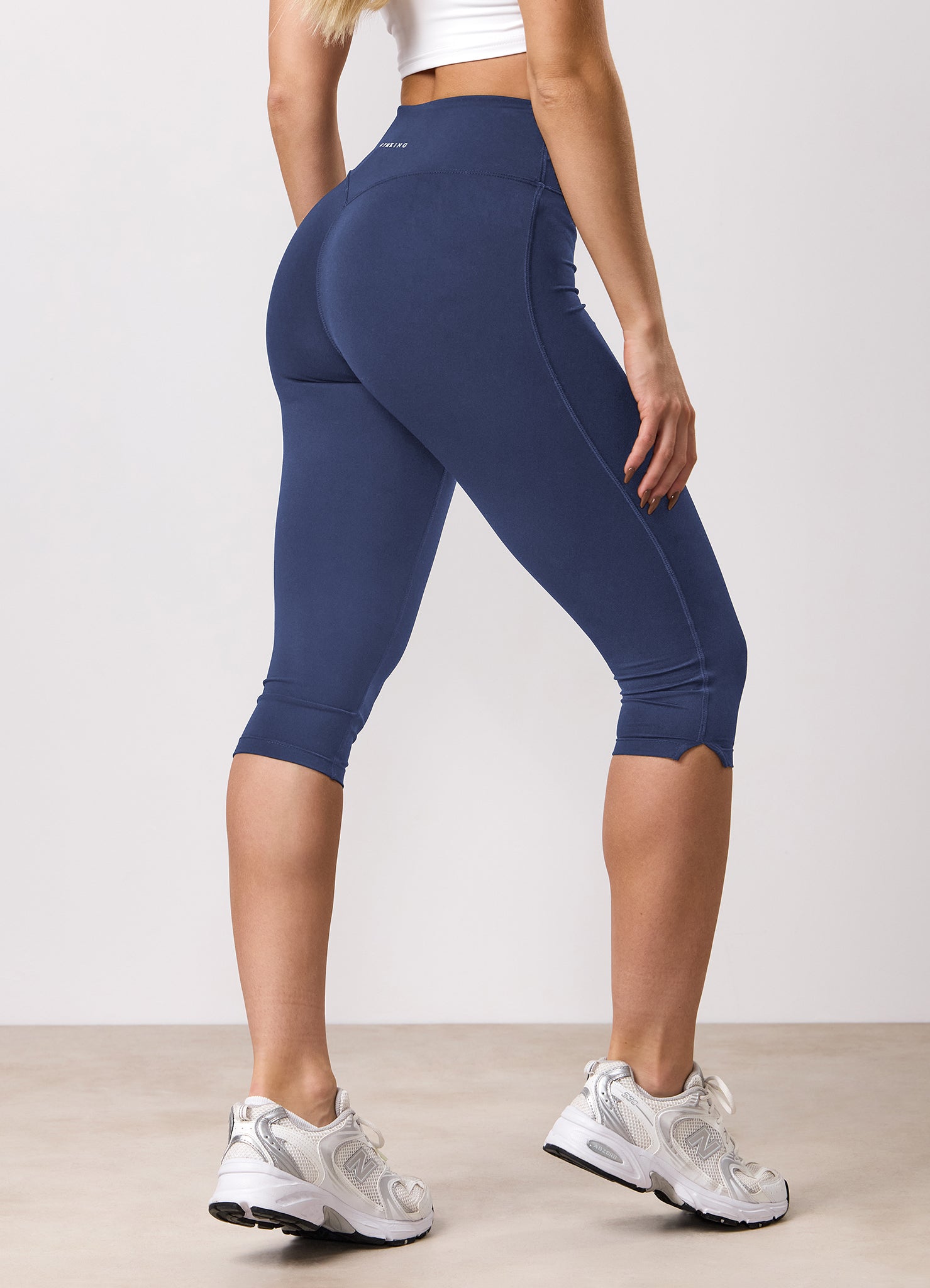 Gym King 365 Capri Legging - Slate Blue