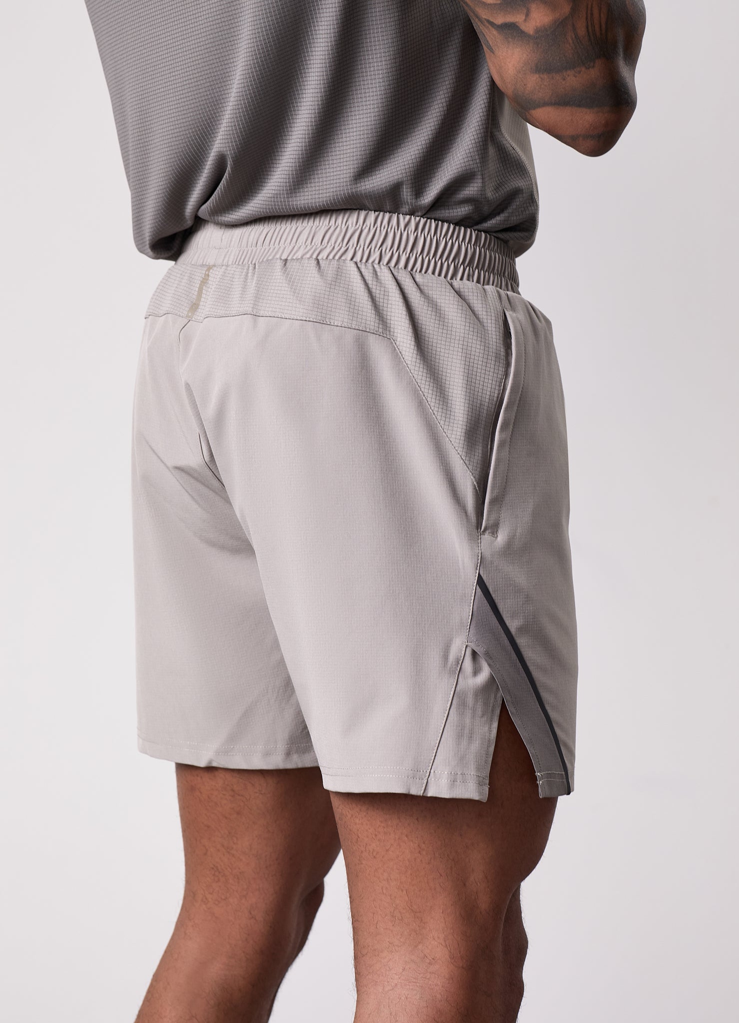 Gym King Flex 2.0 Short - Storm Grey/Taupe