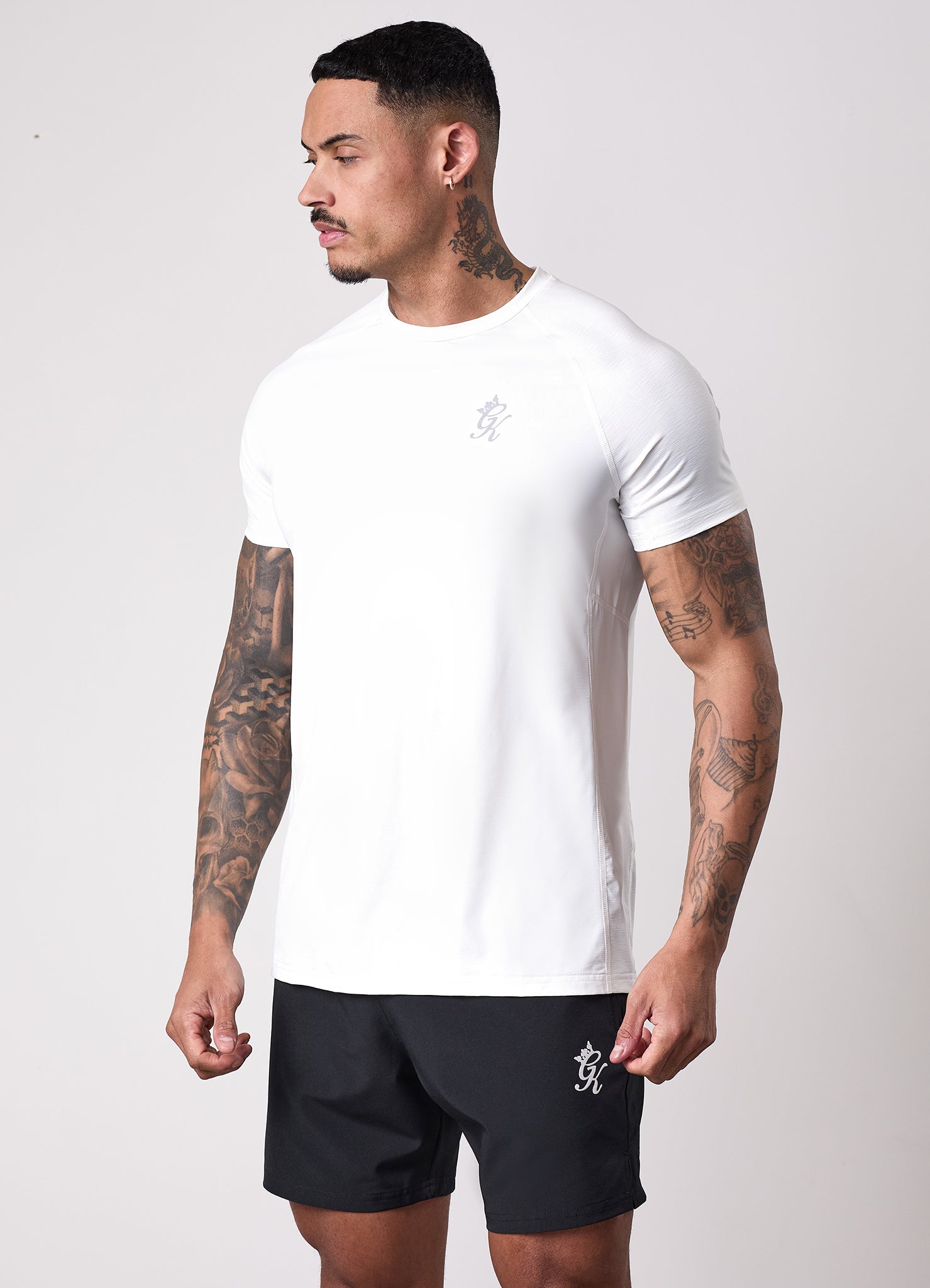 Gym king Energy Texture Tee - White