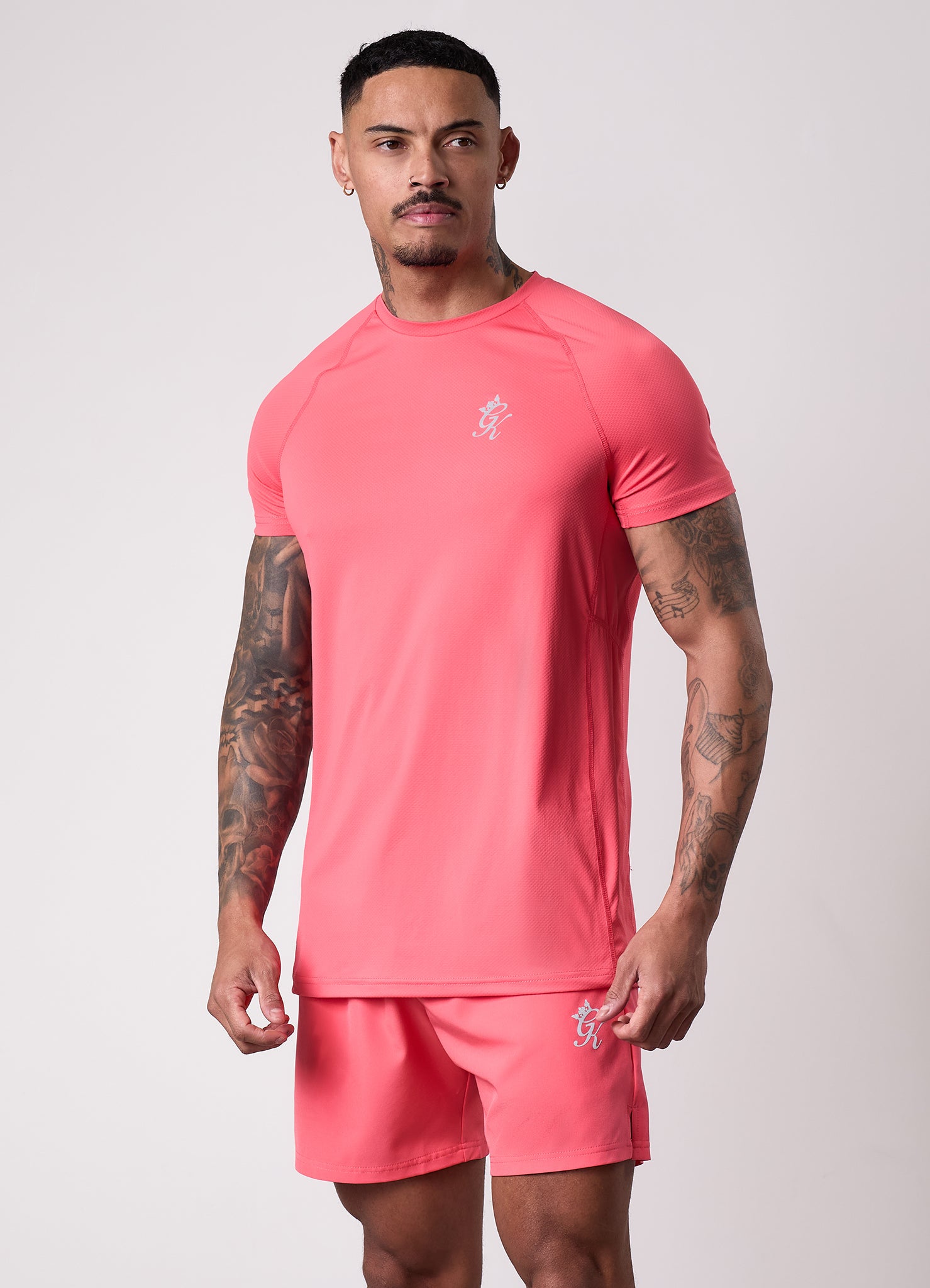 Gym King Energy Tee - Coral