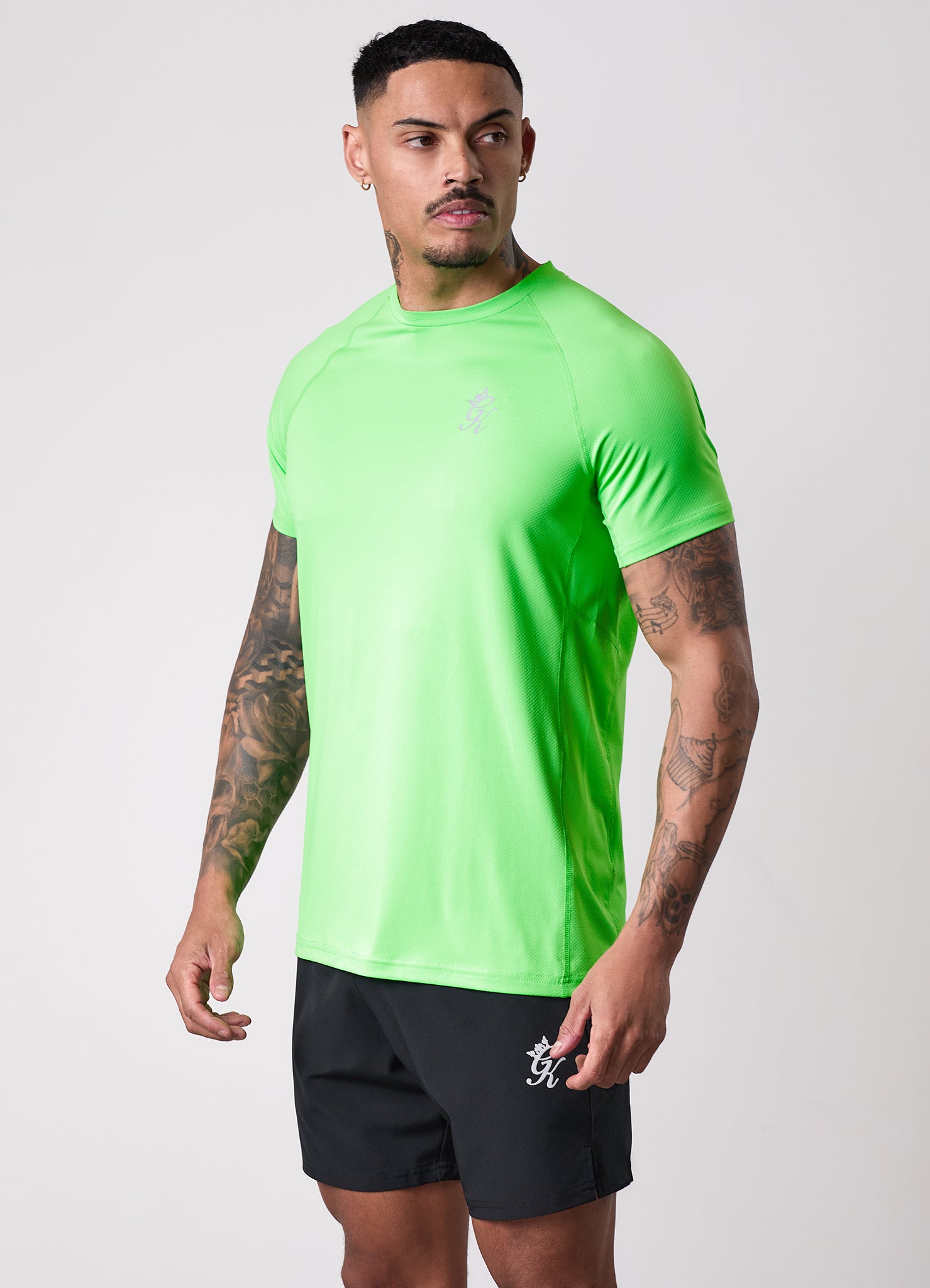 Gym King Energy Tee - Kiwi Green