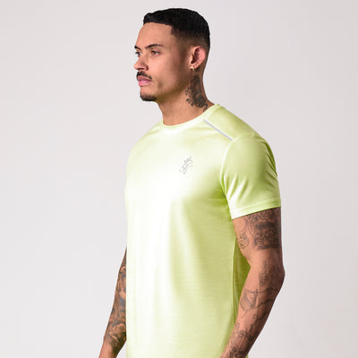 Gym King Element Tee - Sherbert Lime Marl