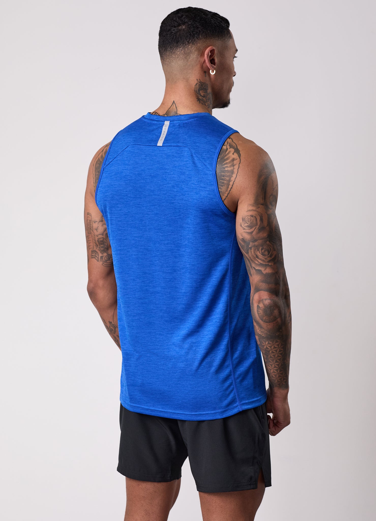 Gym King Element Vest - Sonic Blue