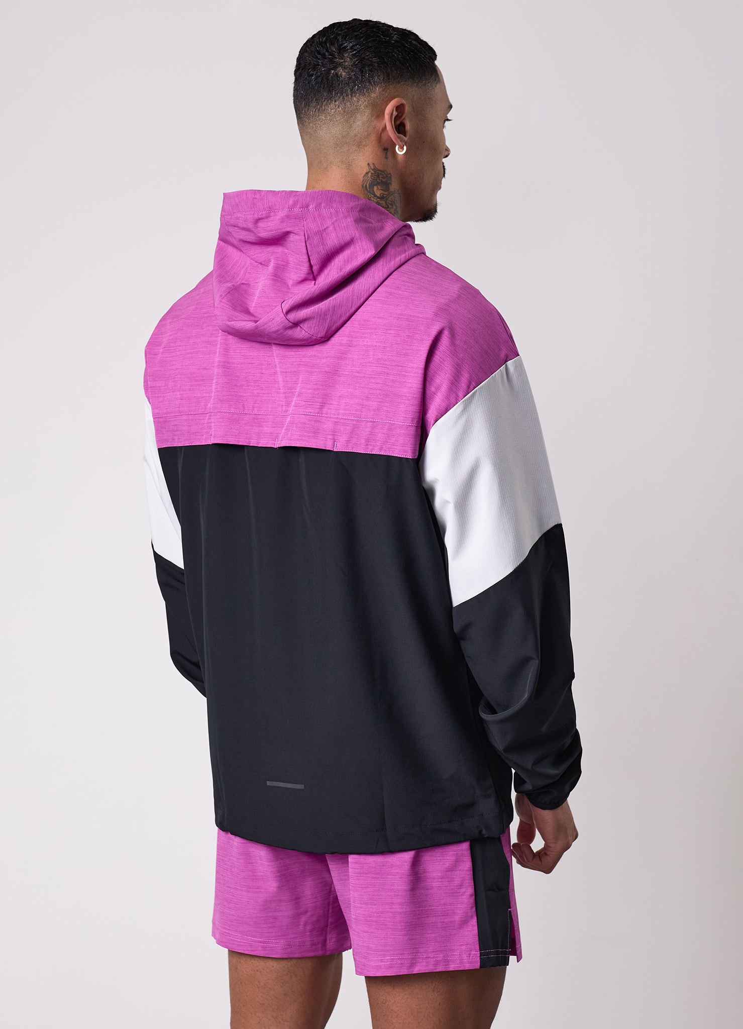 Gym king Vision Full Zip Hoodie - Magenta Purple