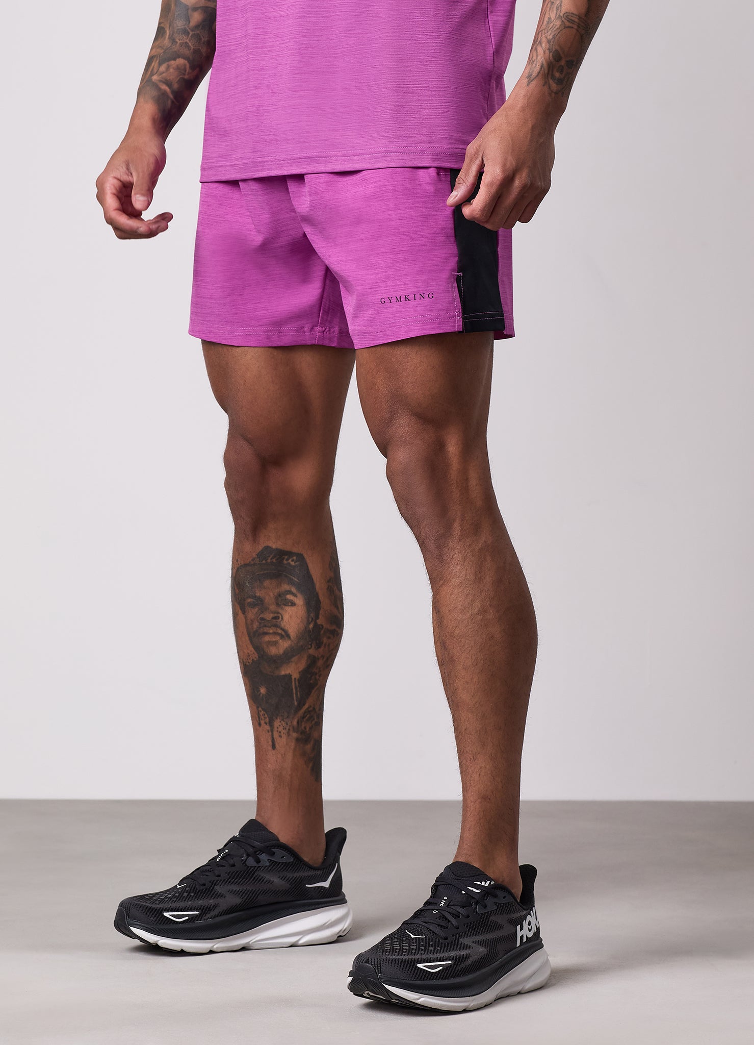 Gym King Vision Short - Magenta Purple