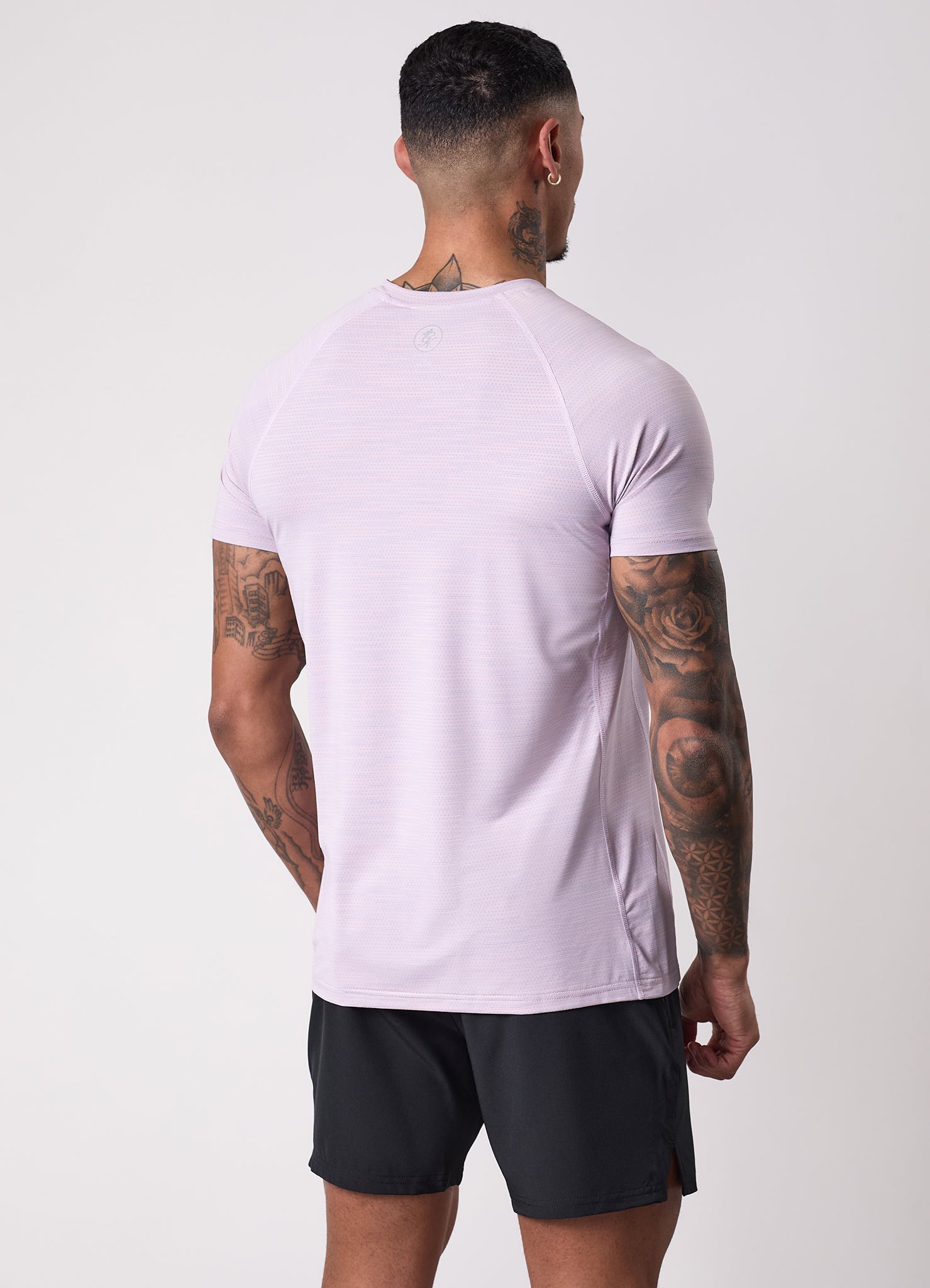 Gym King Energy Grindle Tee - Dusky Lilac Grindle