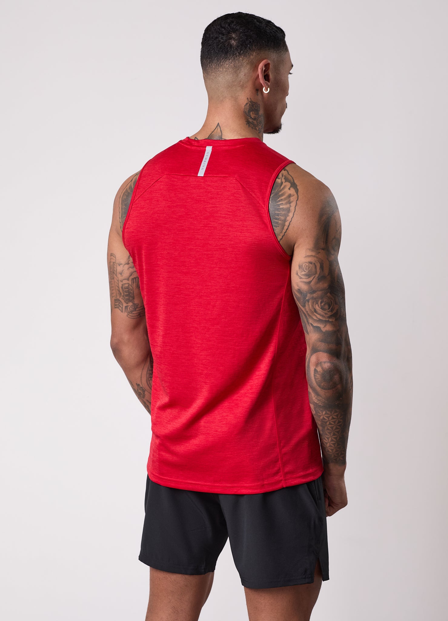 Gym King Element Vest - Pepper Red Marl