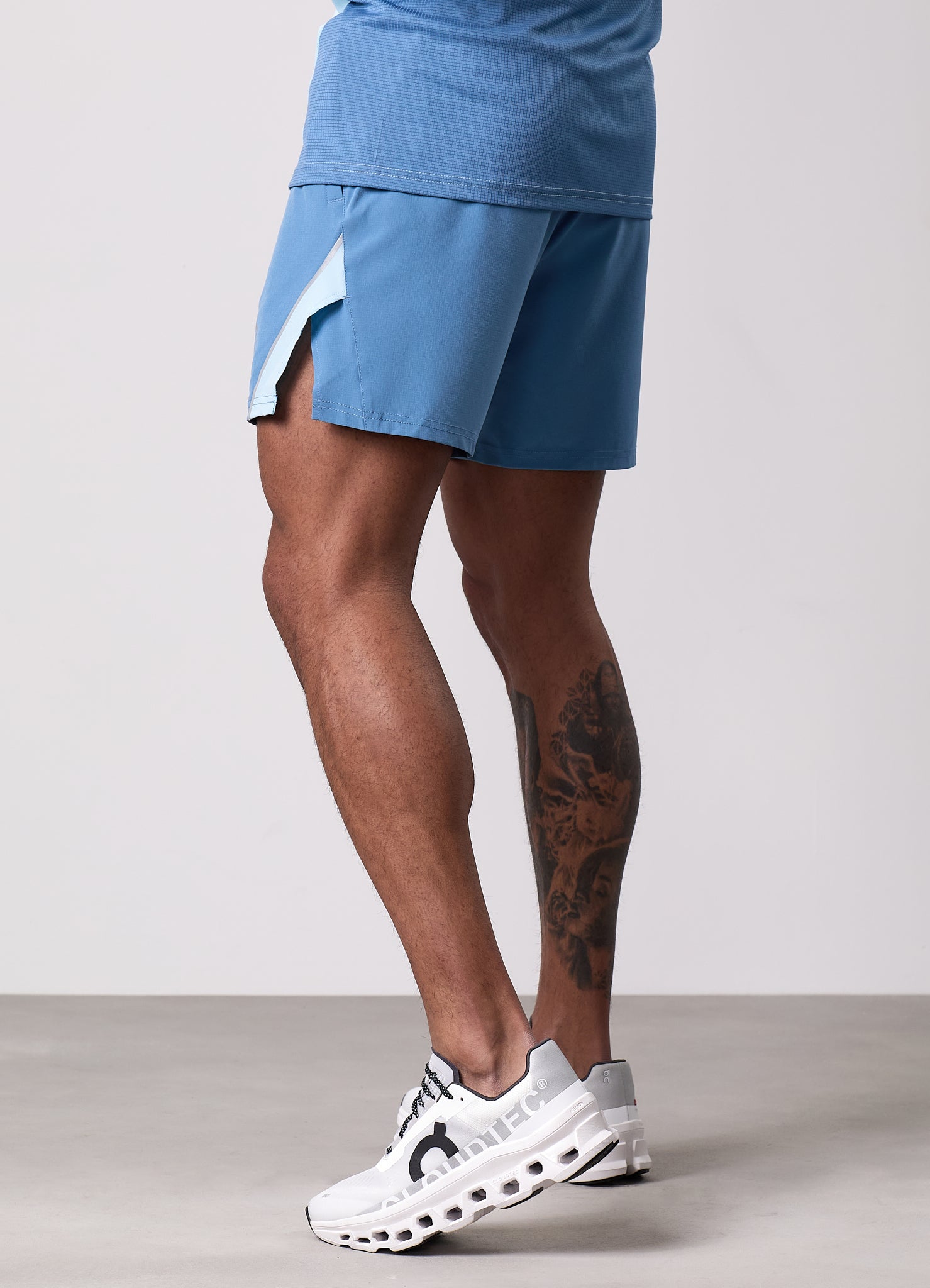 Gym King Flex 2.0 Short - Iced Aqua/Coastal Blue
