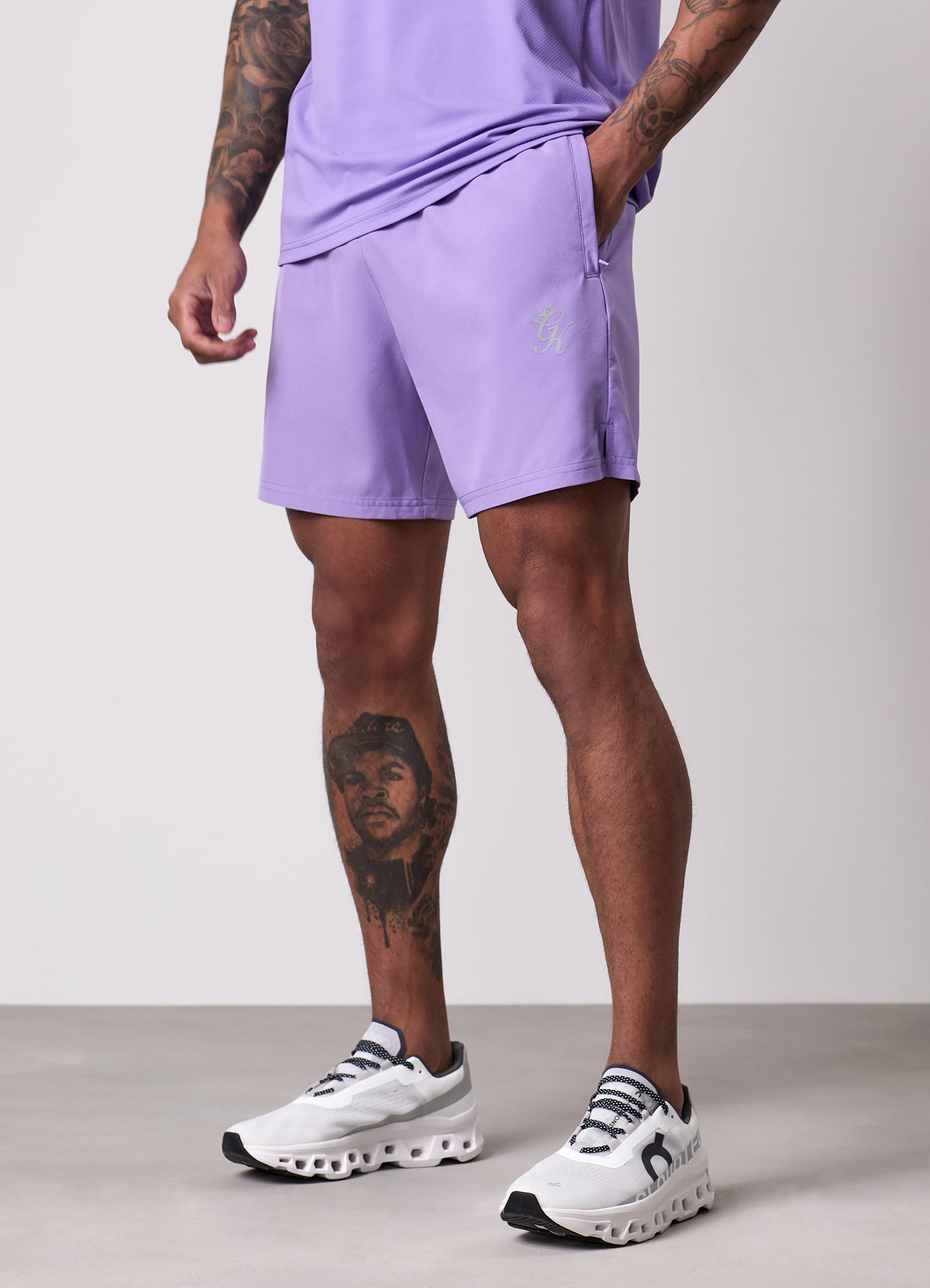 Gym King Energy 6" Short - Violet