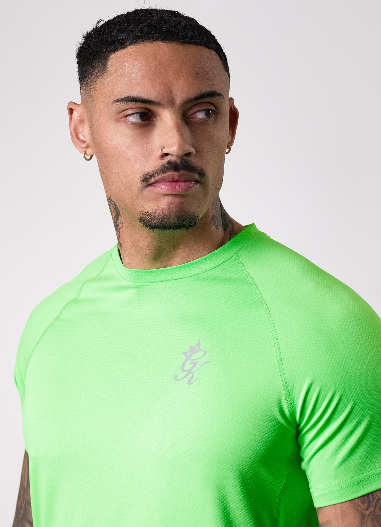 Gym King Energy Tee - Kiwi Green