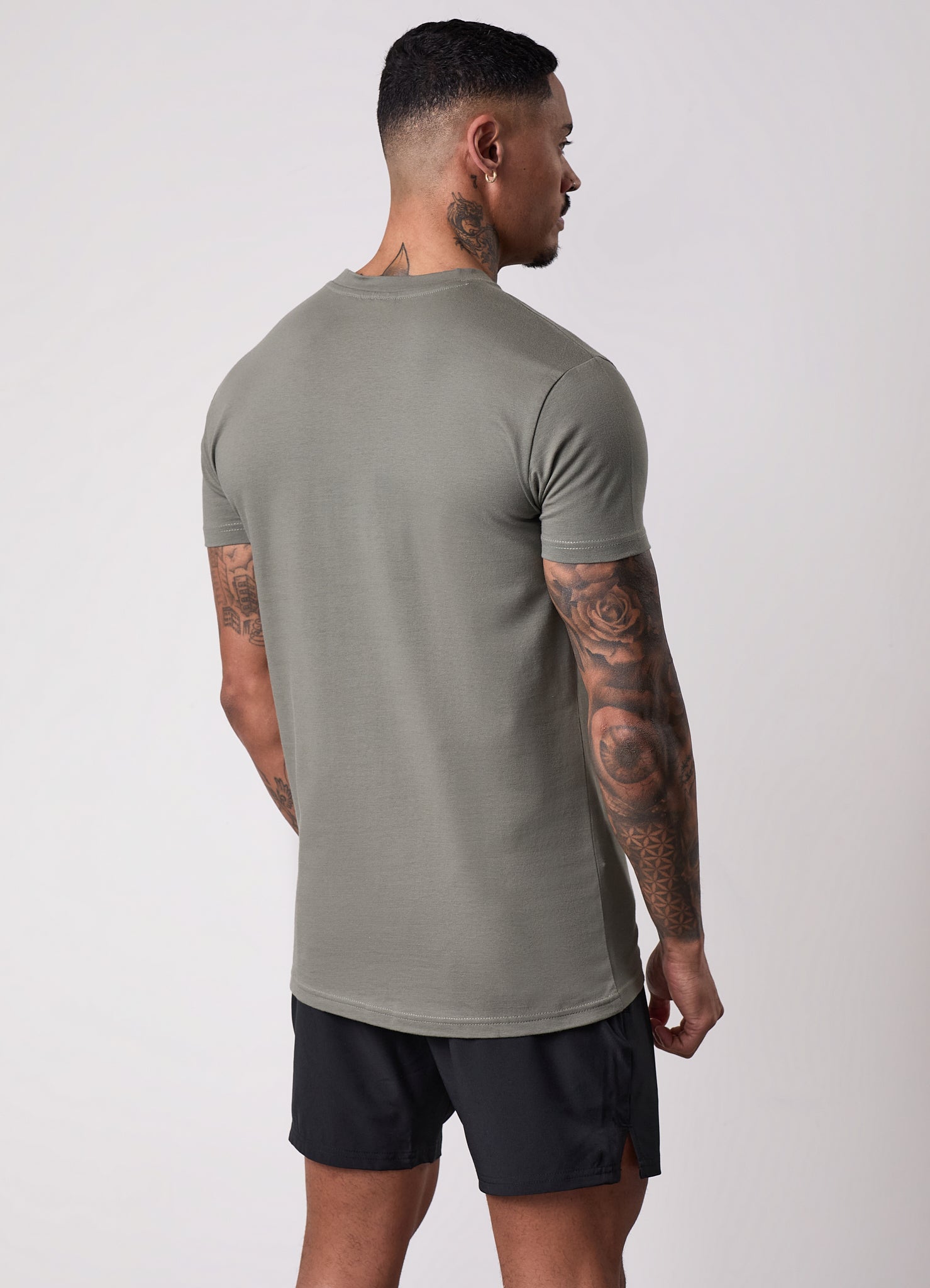 Gym King Mindset Tee - Khaki