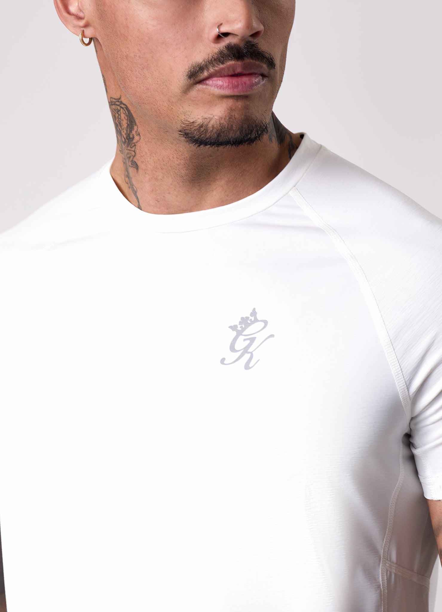 Gym king Energy Texture Tee - White