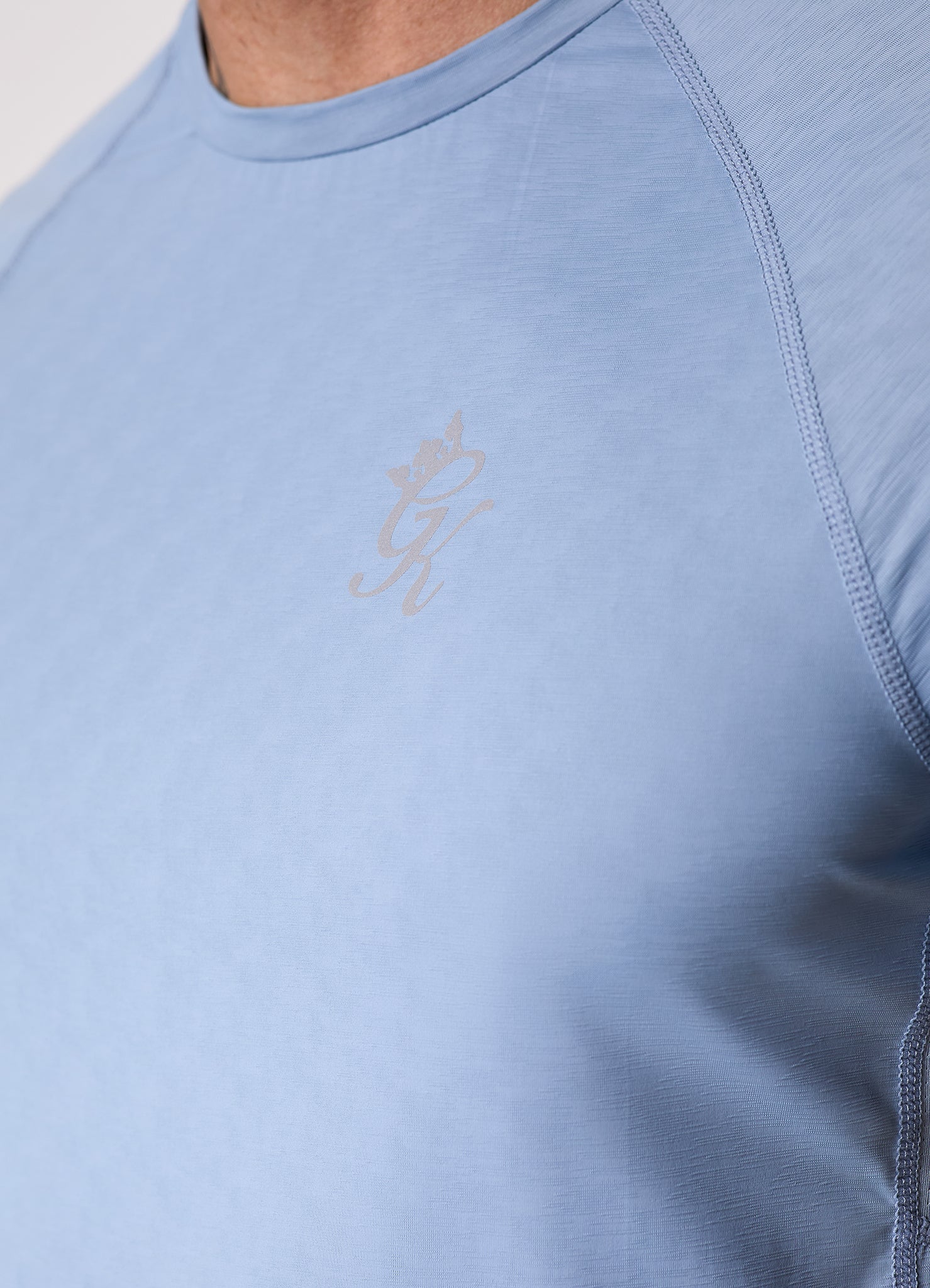 Gym king Energy Texture Tee - Dusk Blue