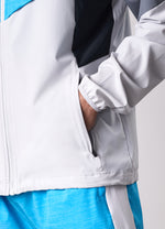 Gym King Vision Full Zip Hood Tracksuit - Portofino Blue