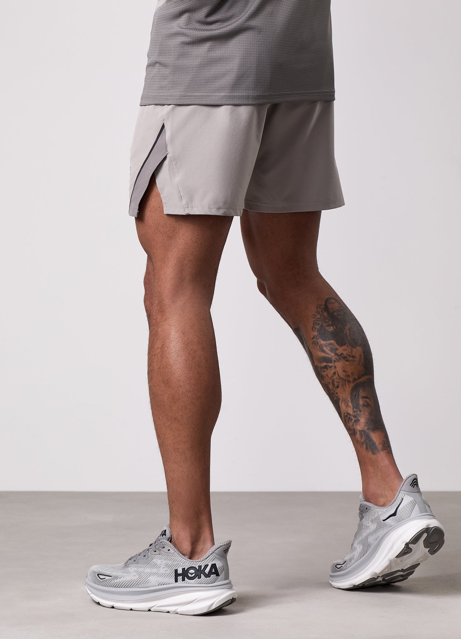Gym King Flex 2.0 Short - Storm Grey/Taupe