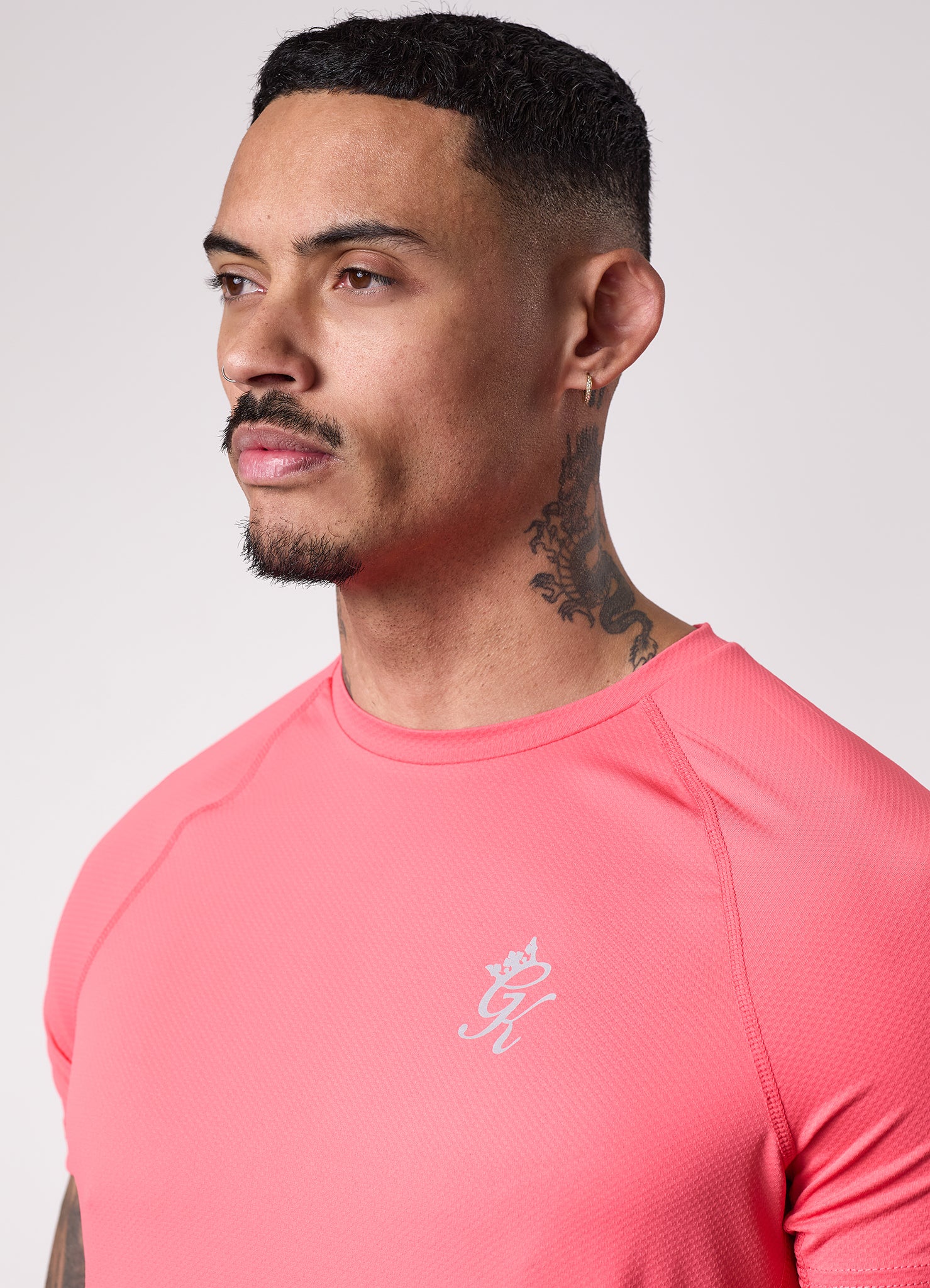 Gym King Energy Tee - Coral