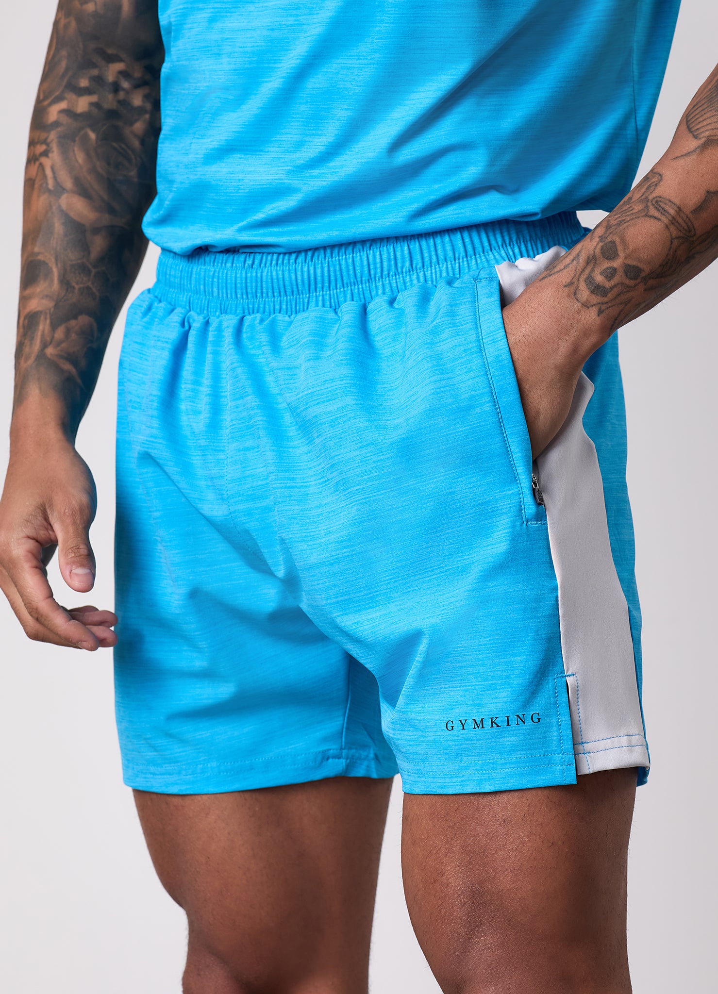 Gym King Vision Short - Portofino Blue