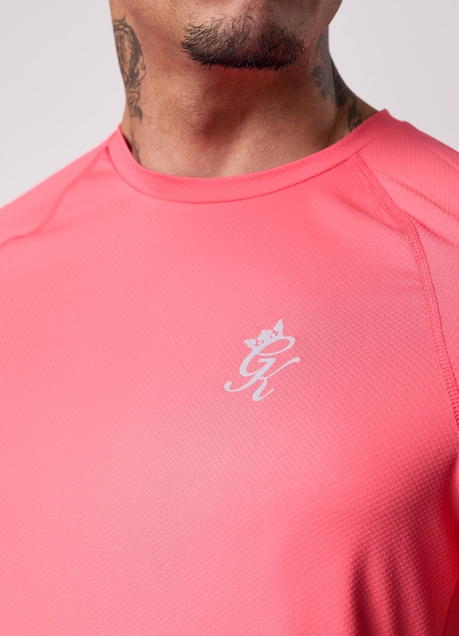 Gym King Energy Tee - Coral